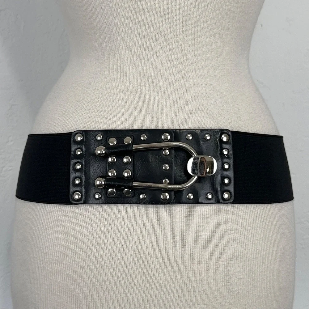 Womens Goth Punk Grunge Belt Sz 32